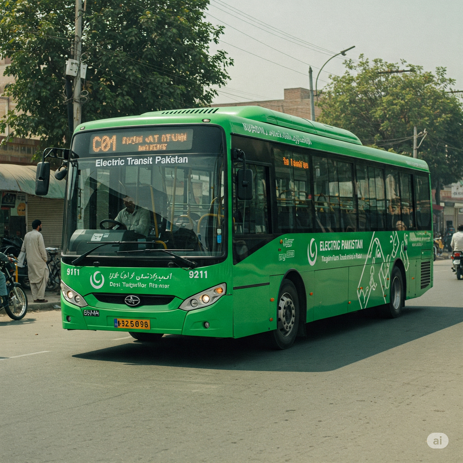 Punjab Government Launches Revolutionary Electric Bus Project for a Greener Future