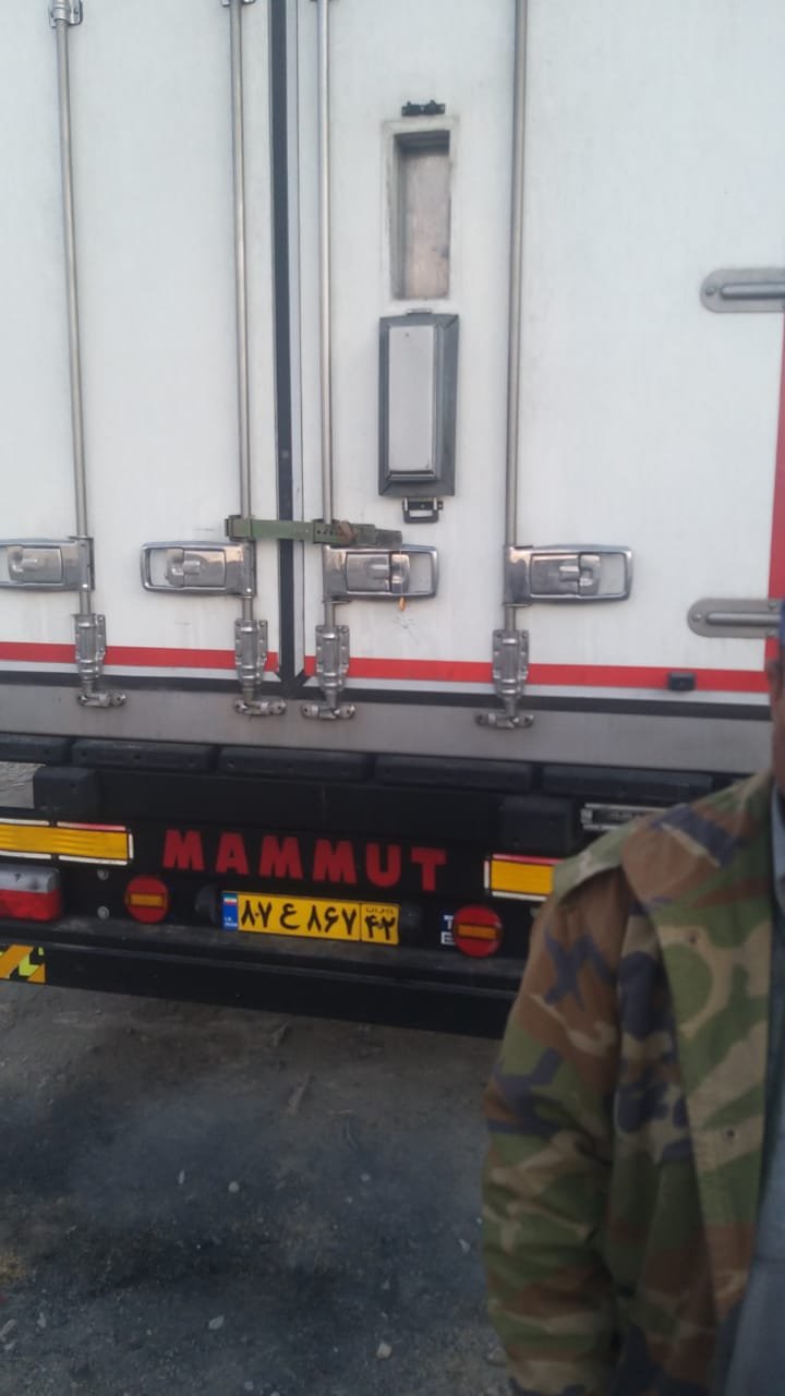 Orange (Mandarins) under TIR by Road Export Consignment from Pakistan to Russia via Iran moved on 04-01-2022