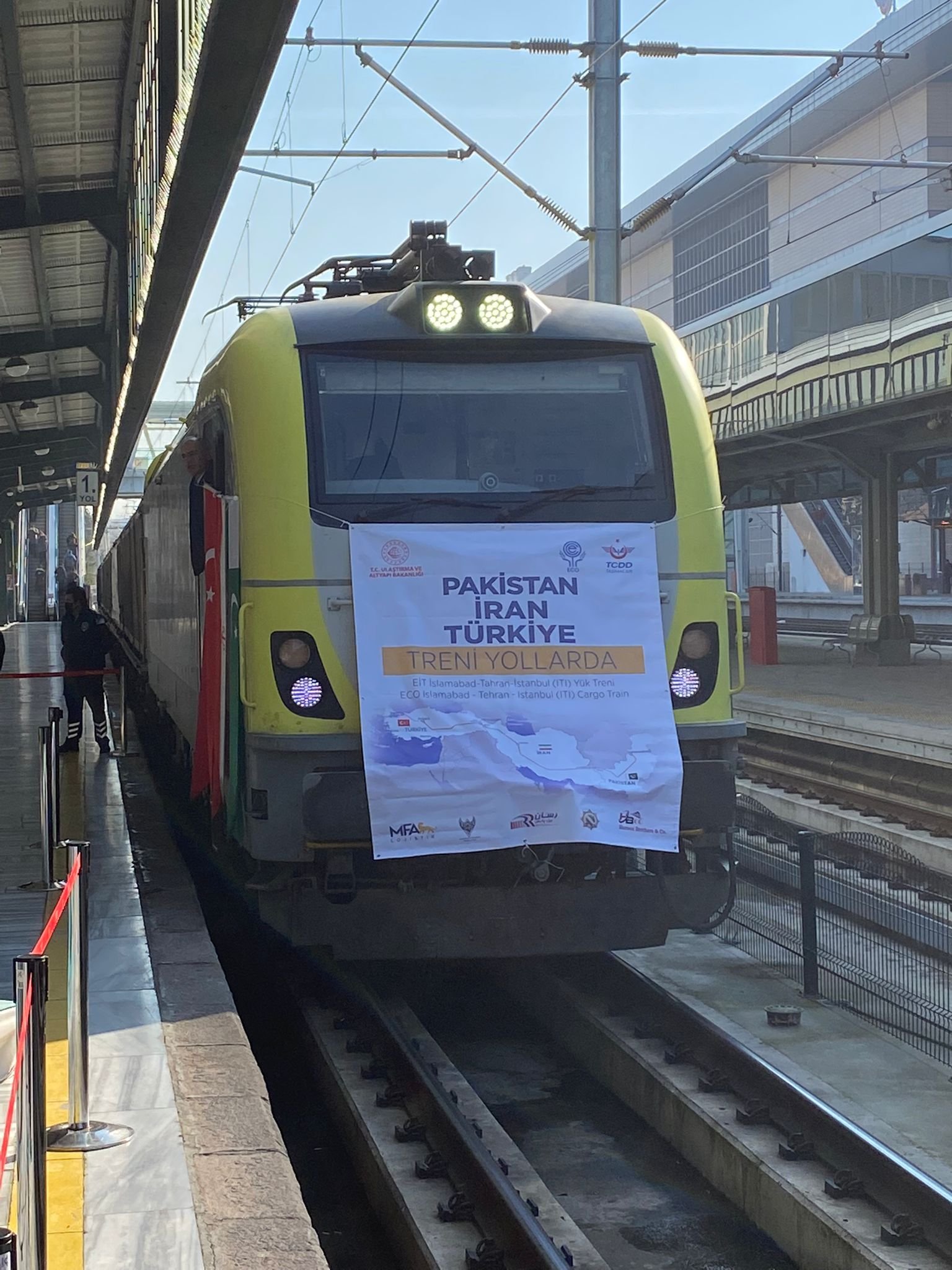 ITI Train reached Ankara,Turkey from Pakistan