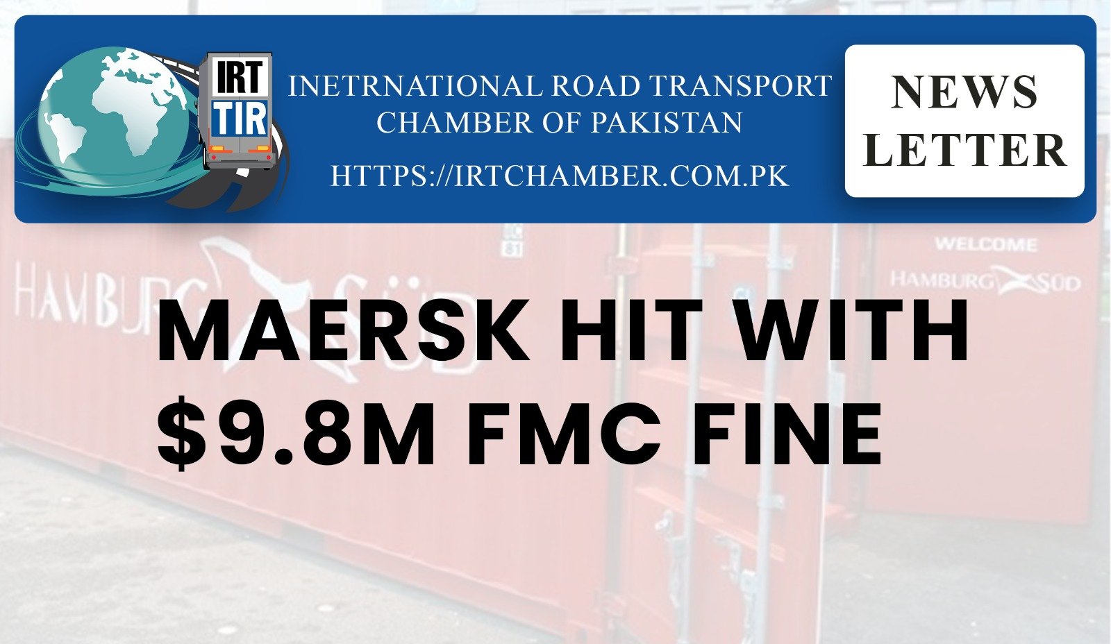 Maersk hit with $9.8m FMC fine 
