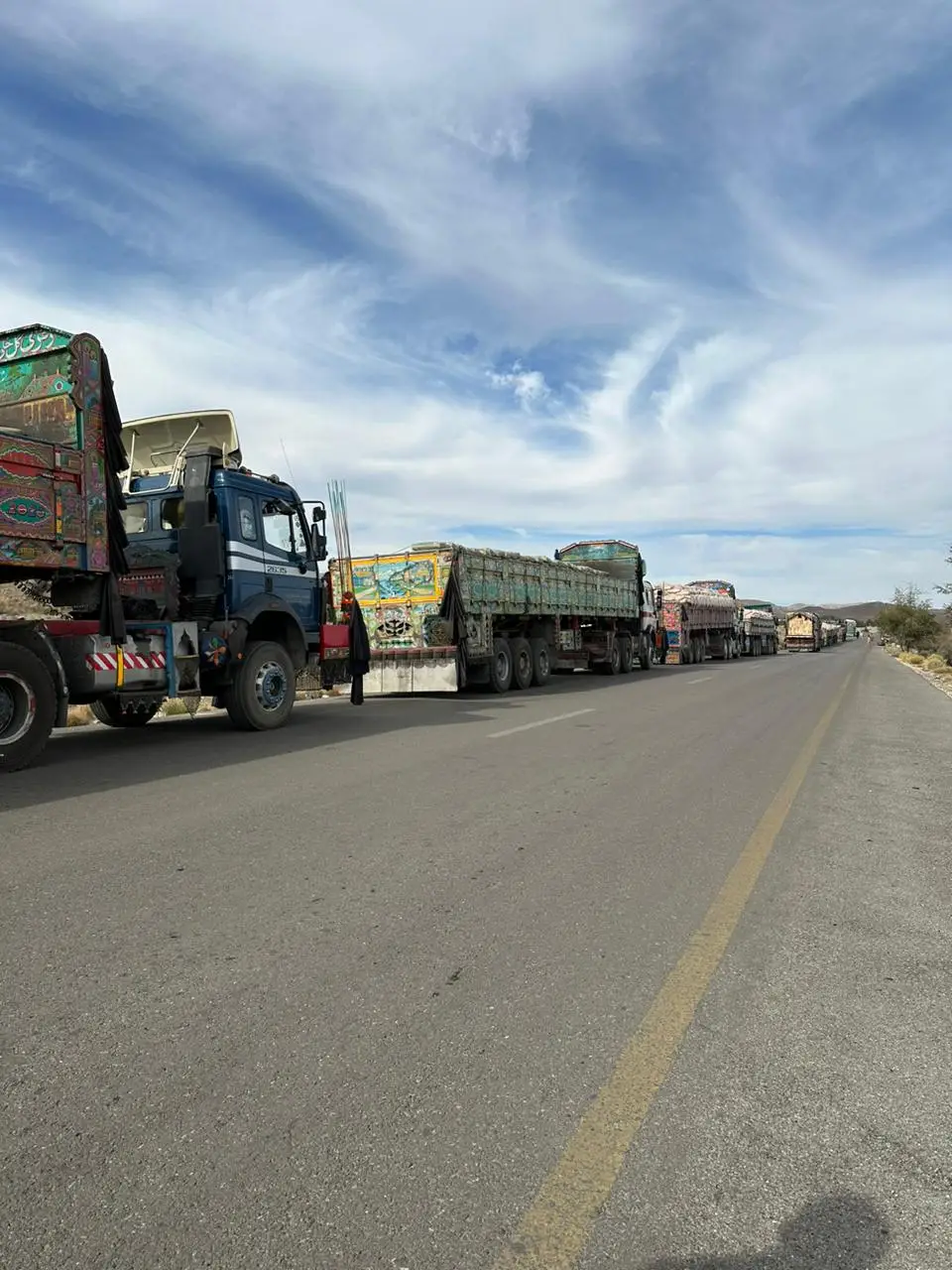 23 Dec 2023: Current Situation at Custom Border Post Taftan Border